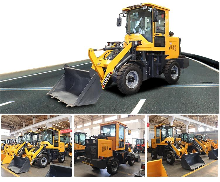 Loading 0.7Ton Wheel Loader