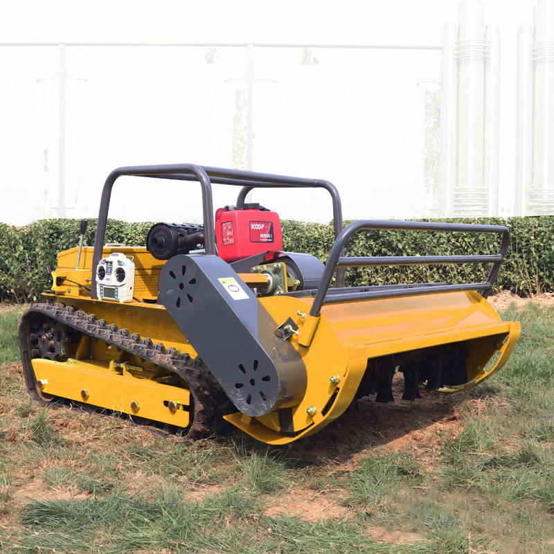 Remote-Controlled Grass Cutter